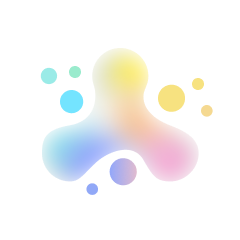 16Personalities的标志由 16 个点组成，它们分别呈现出紫色、蓝色、黄色和绿色这四种不同色彩，共同组成一个圆形，且按颜色清晰地划分成了四个不同的群组。这 16 个点形象地代表着 16 种各异的人格类型。在圆圈内部，四个更大且颜色相同的点代表了更广泛的人格角色。